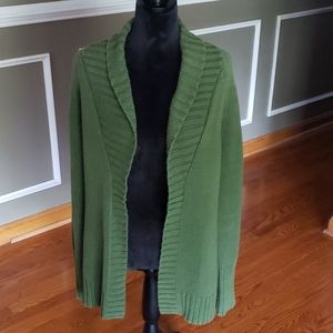 Old Navy Green Cardigan Size Medium